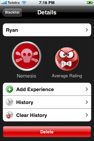 iPhone Screenshot 1